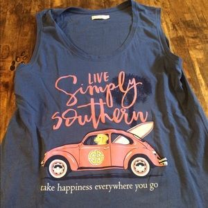 Golden retriever vw bug tank